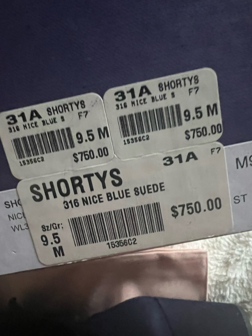 Stuart Weitzman Navy Stretch Sock Booties with Block Heel